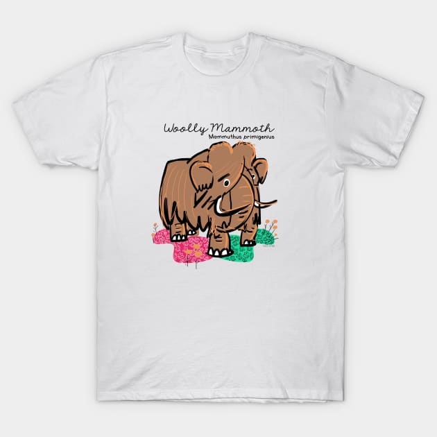 Woolly Mammoth T-Shirt by belettelepink